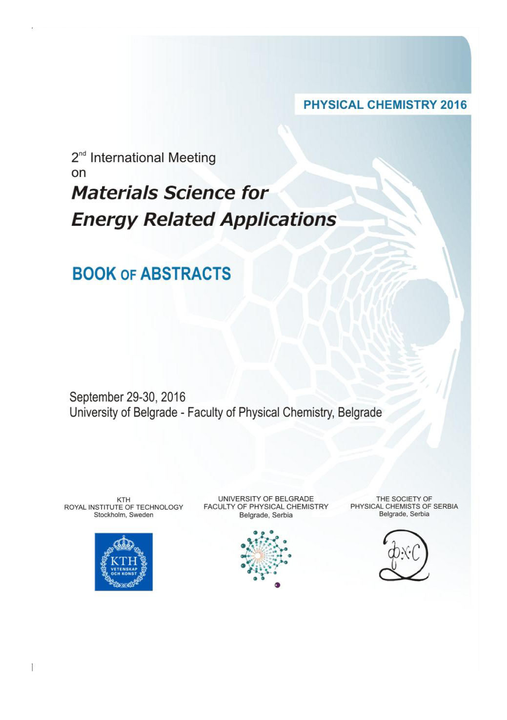 Materials 2016 - Book of Abstracts