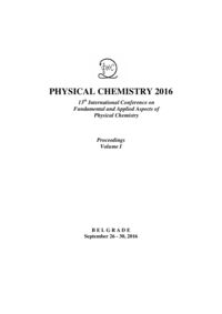 Physical Chemistry 2016 - Proceedings